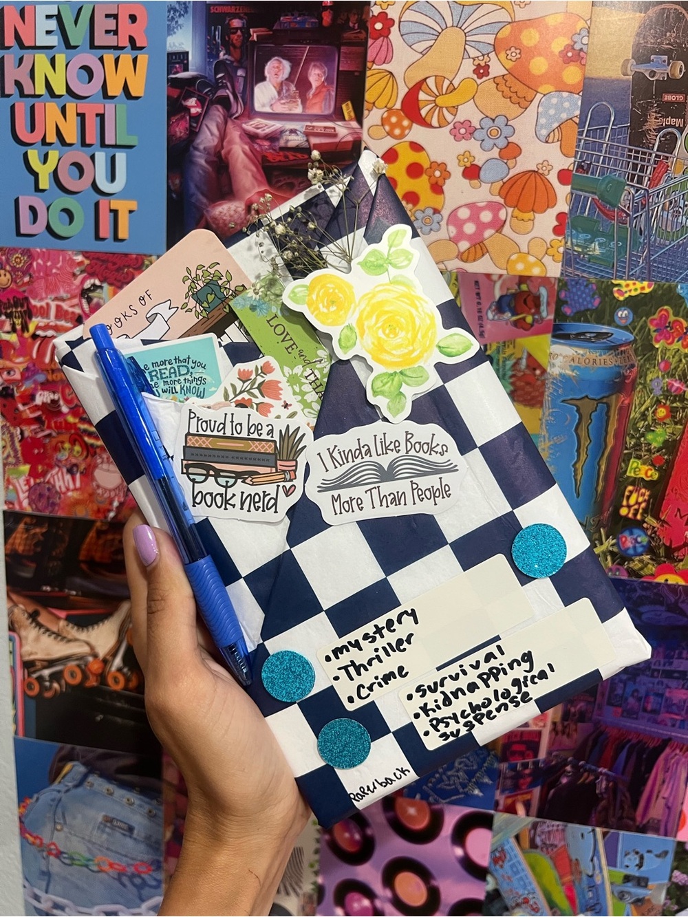 Blind date with a book- genre: mystery